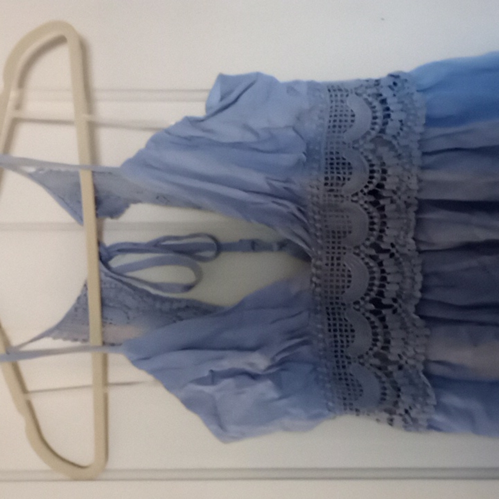 Baby blue Rue 21 Boho style dress - Picture 2 of 3